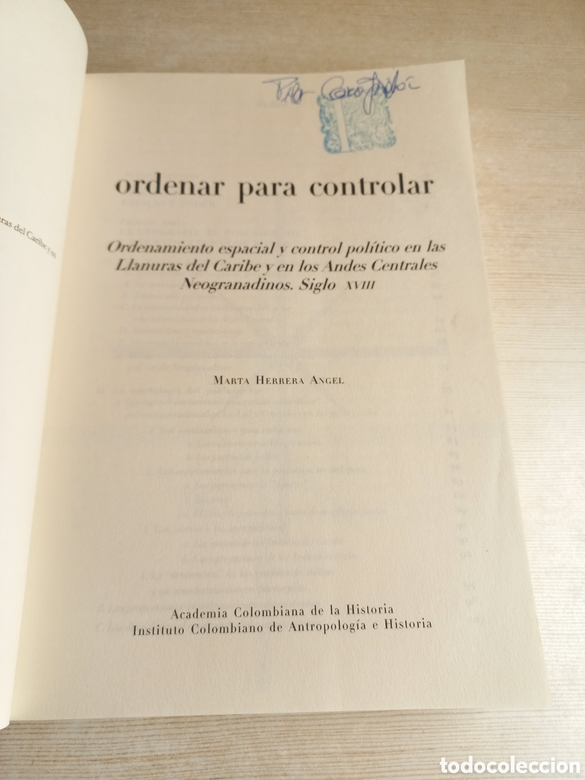 Libros de segunda mano: Ordenar para controlar. Marta Herrera Angel. 2002. Colombia. - Foto 5