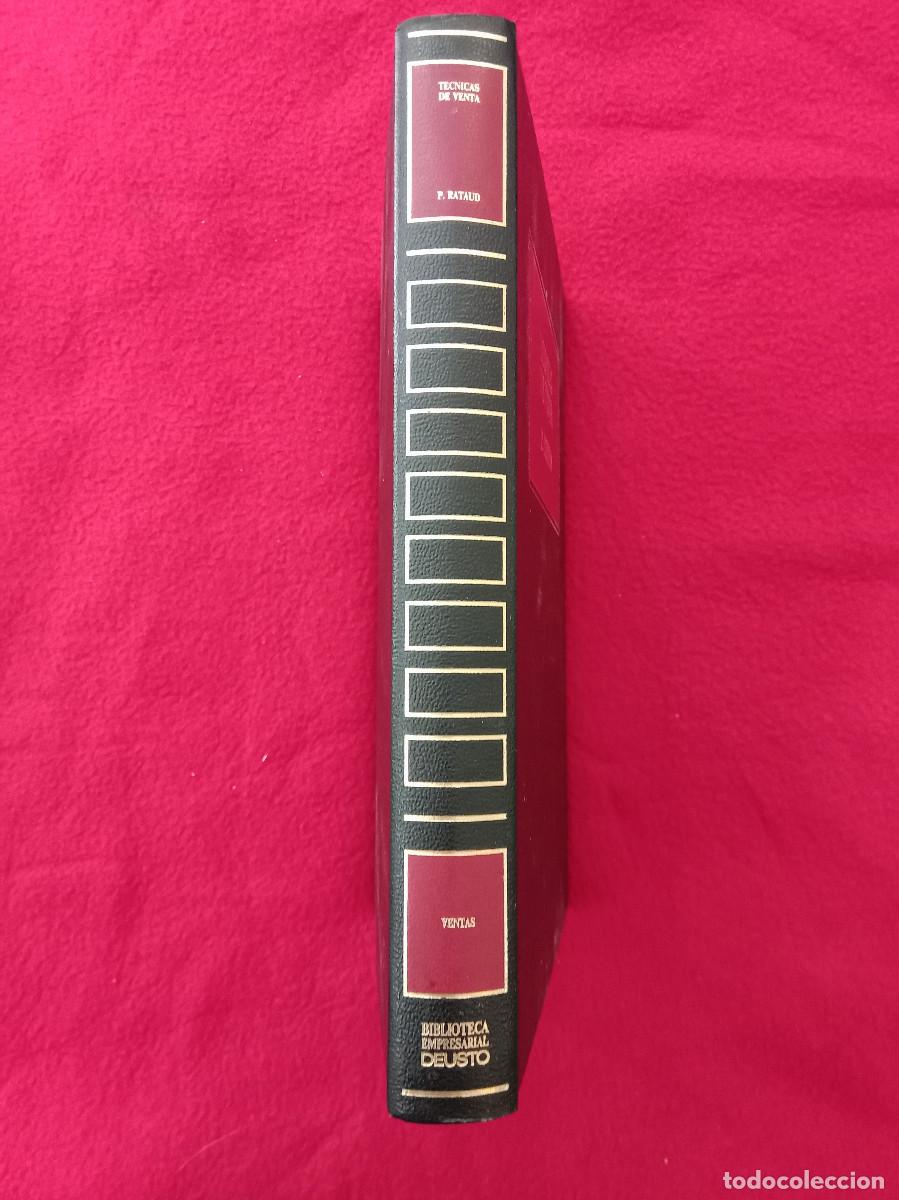 Libros de segunda mano: T&eacute;cnicas de Venta - Pierre Rataud - Ediciones Deusto, S.A. 1991 (T&eacute;cnico). - Foto 2