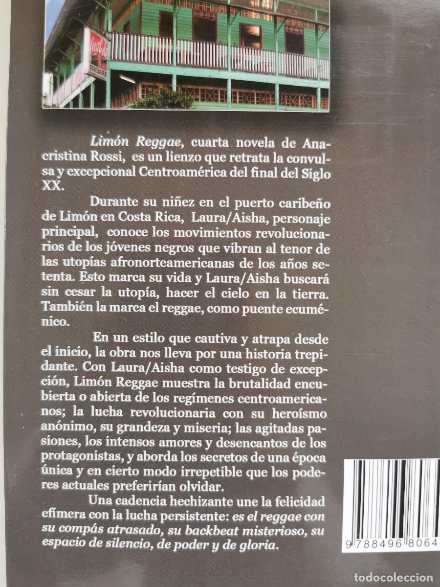 Libros de segunda mano: Lim&oacute;n Reggae. Anacristina Rossi - Foto 2
