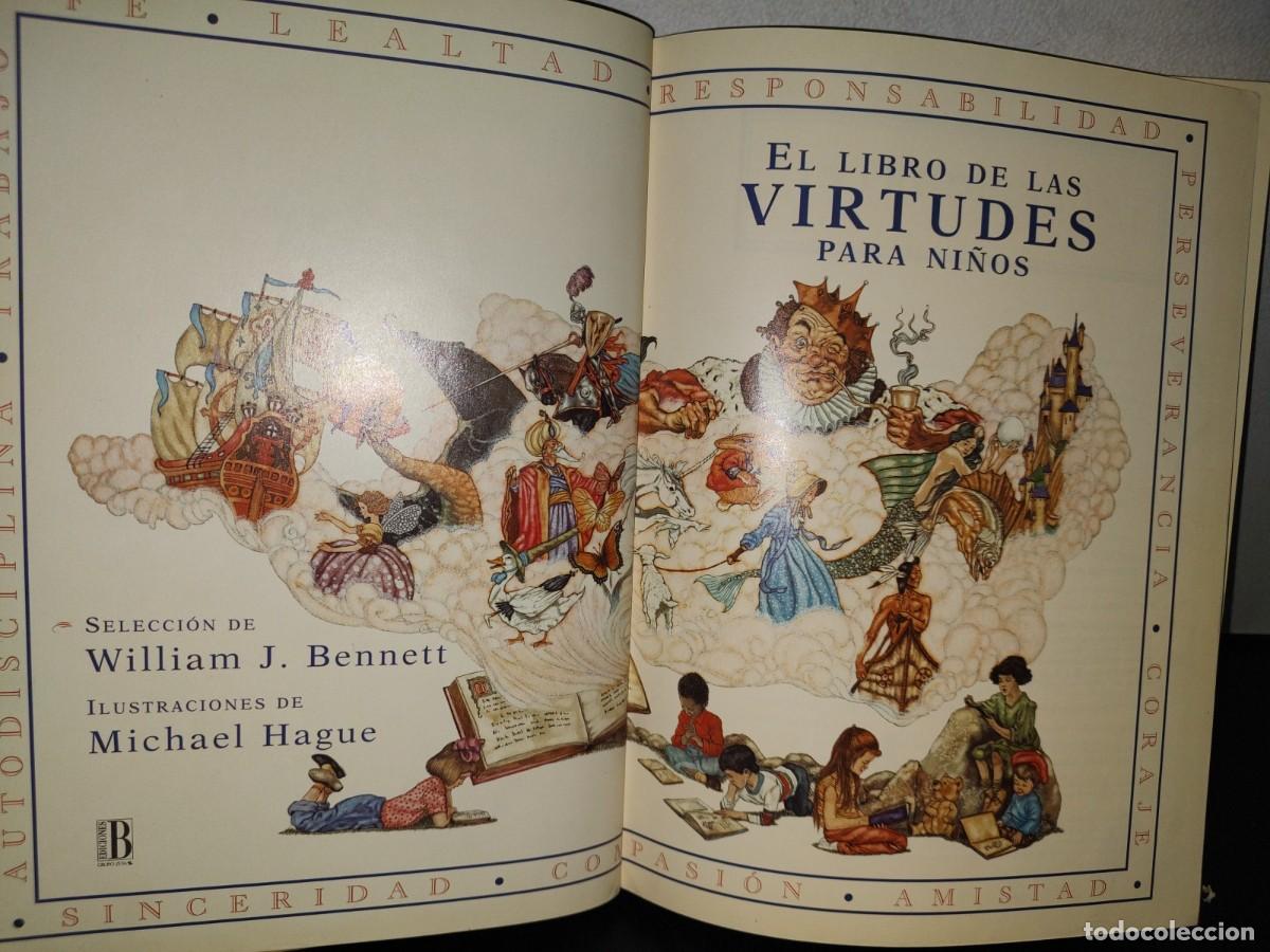 Libros de segunda mano: 149- EL LIBRO DE LAS VIRTUDES PARA NI&Ntilde;OS - WILLIAM J. BENNETT - EDICIONES B - 1996 - Foto 5