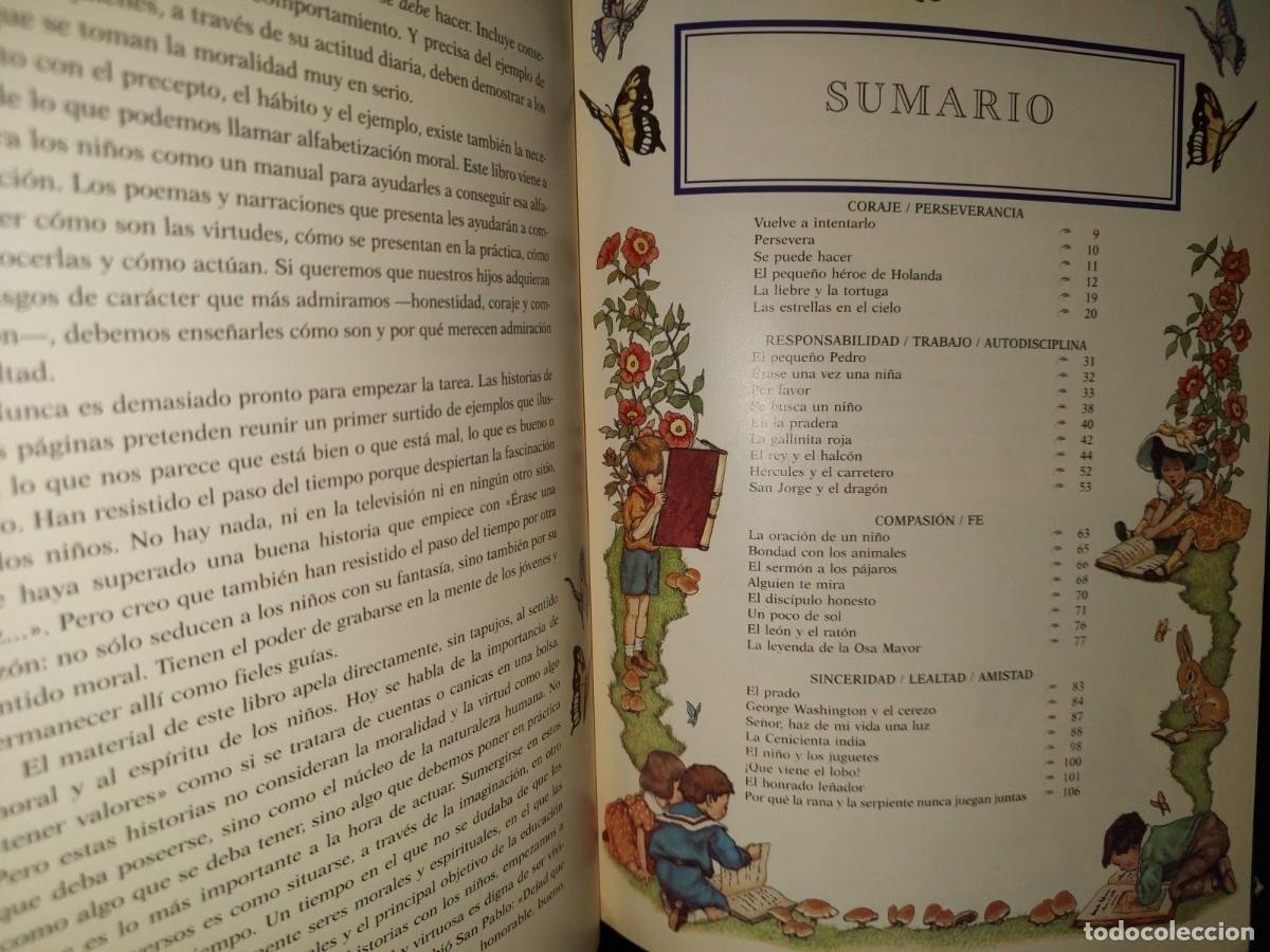 Libros de segunda mano: 149- EL LIBRO DE LAS VIRTUDES PARA NI&Ntilde;OS - WILLIAM J. BENNETT - EDICIONES B - 1996 - Foto 7