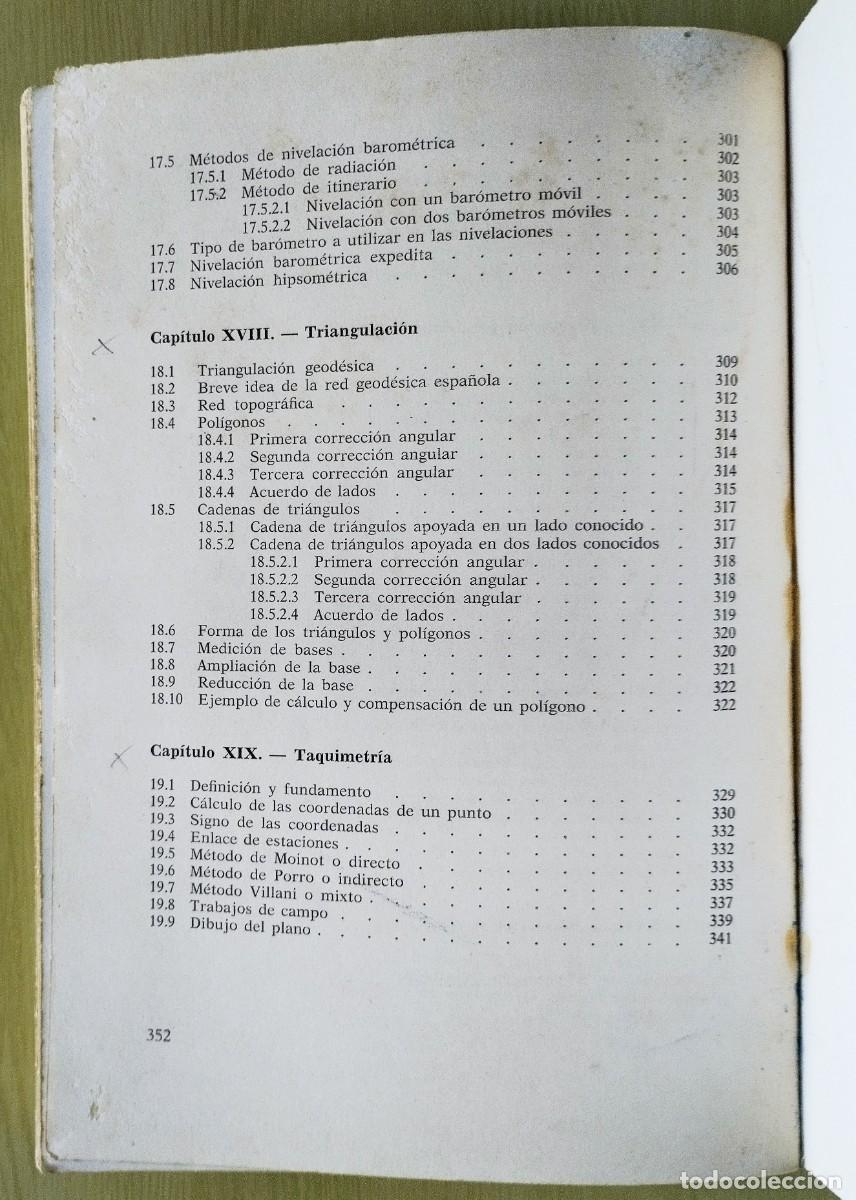 Libros de segunda mano: Topografia de Francisco Vald&eacute;s Dom&eacute;nech - Foto 8