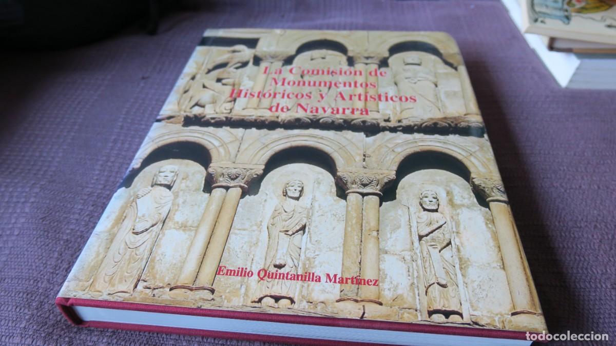 Libros de segunda mano: La Comisi&oacute;n de Monumentos Hist&oacute;ricos y Art&iacute;sticos de Navarra - Emilio Quintanilla