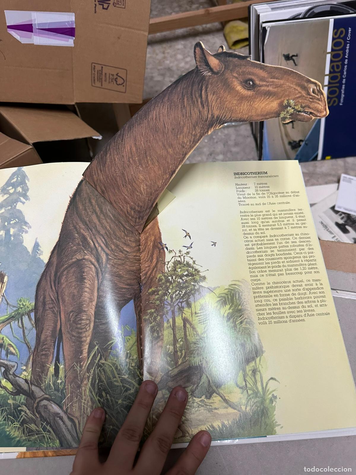 Libros de segunda mano: Les geants de notre planete pop up en frances - Foto 2