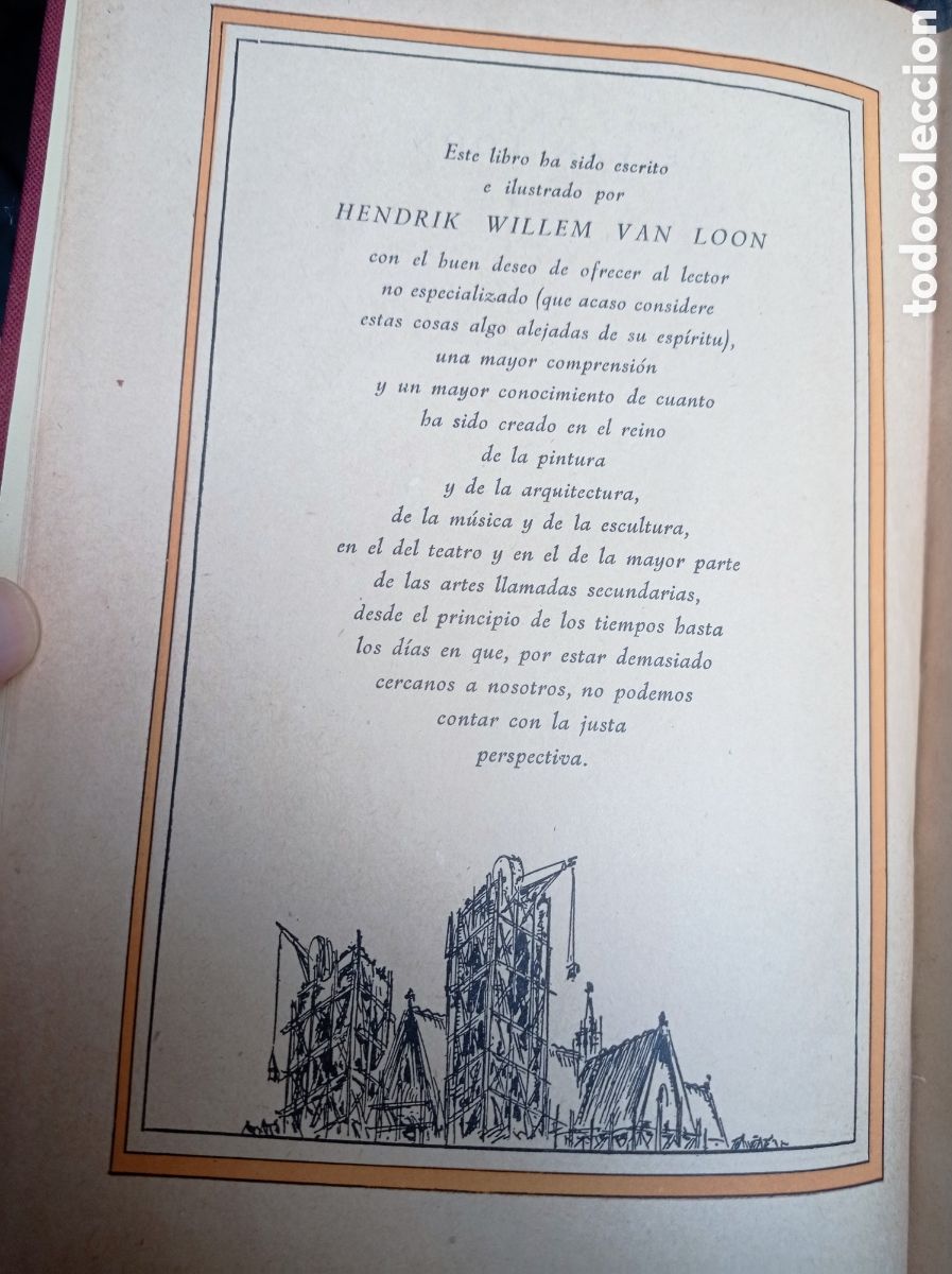 Libros de segunda mano: LAS ARTES. HENDRIK W. VAN LOON. - Foto 2