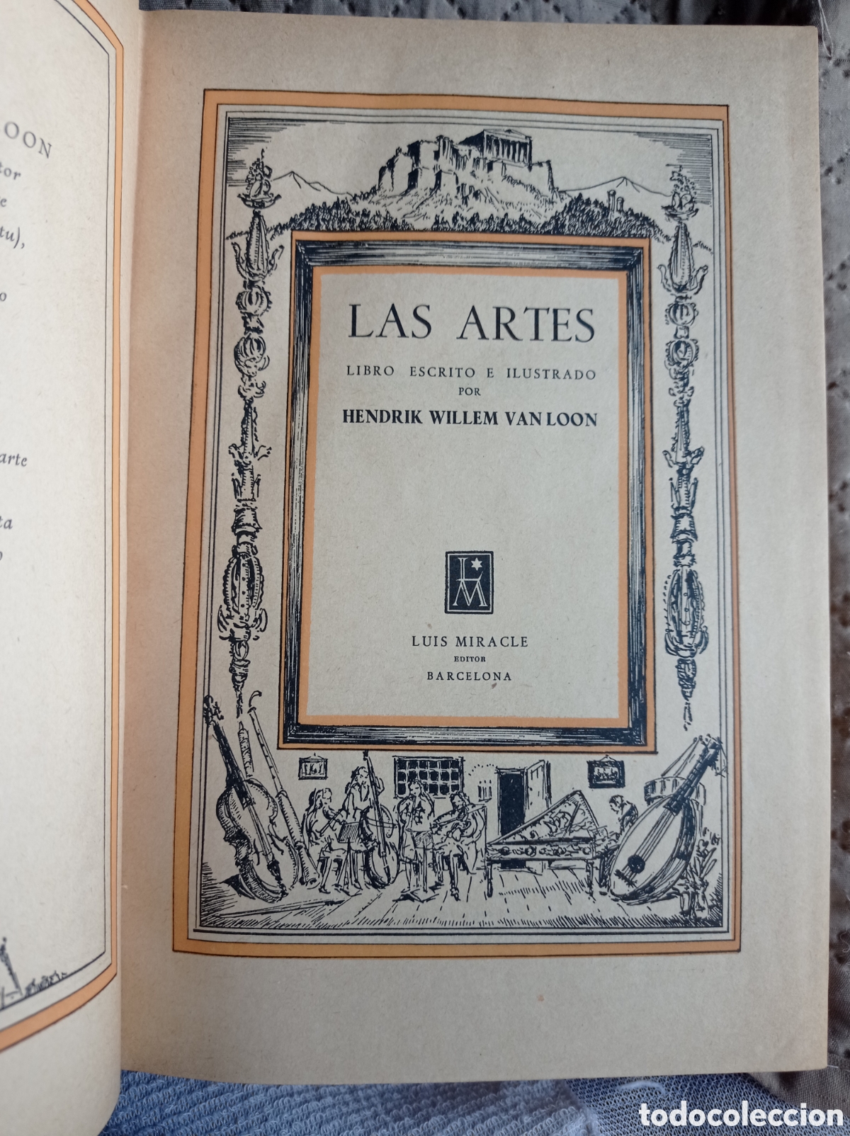Libros de segunda mano: LAS ARTES. HENDRIK W. VAN LOON. - Foto 1