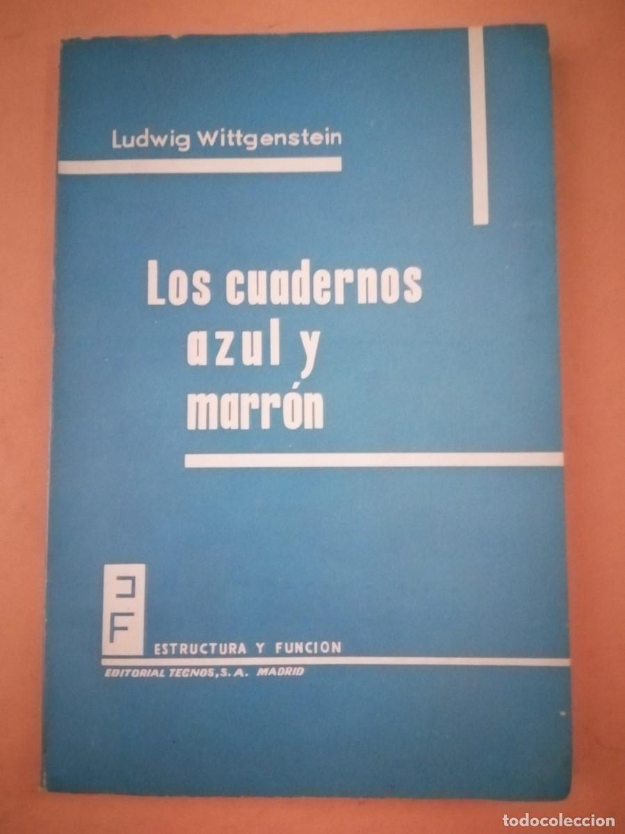 Libros de segunda mano: LOS CUADERNOS AZUL Y MARRON (LUDWIG WITTGENSTEIN) - Foto 1