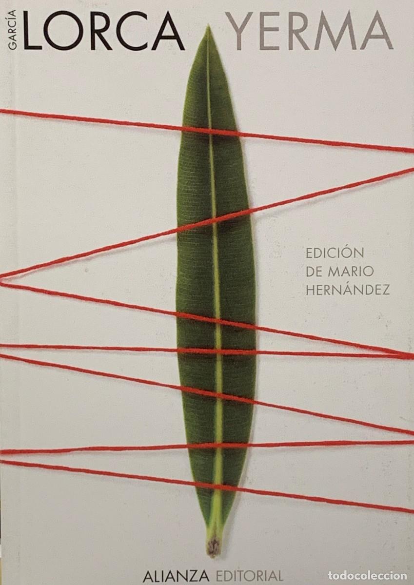 Libros de segunda mano: YERMA - GARCIA LORCA - ALIANZA EDITORIAL - Foto 1