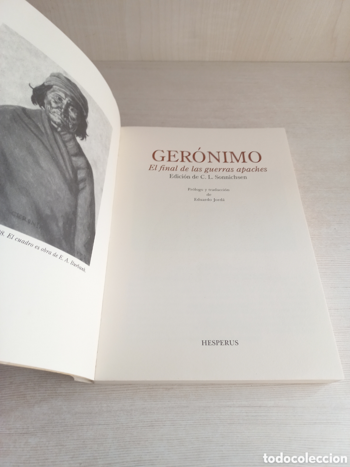 Libros de segunda mano: Ger&oacute;nimo. El final de las guerras Apaches. Sonnichsen. Jos&eacute; Ola&ntilde;eta Editor, 1993. Ilustrado. - Foto 5