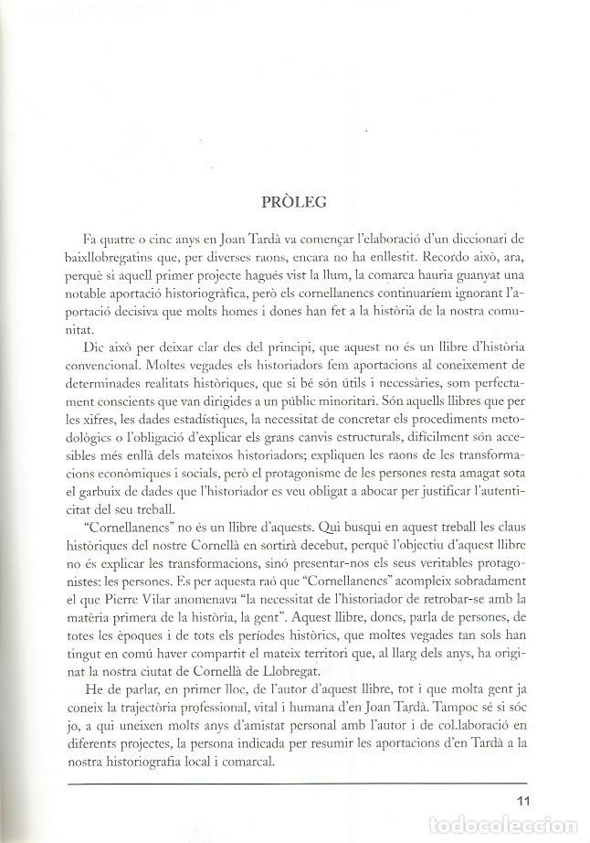 Libros de segunda mano: CORNELLANENCS - JOAN TARD&Agrave; i COMA - Foto 5