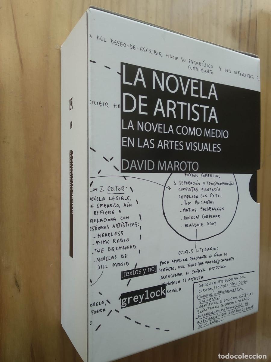 Libros de segunda mano: LA NOVELA DE ARTISTA 2 TOMOS CON ESTUCHE - DAVID MAROTO