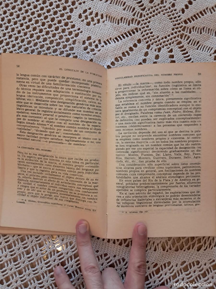 Libros de segunda mano: El lenguaje de la publicidad Lisa Block de Behar - Foto 4