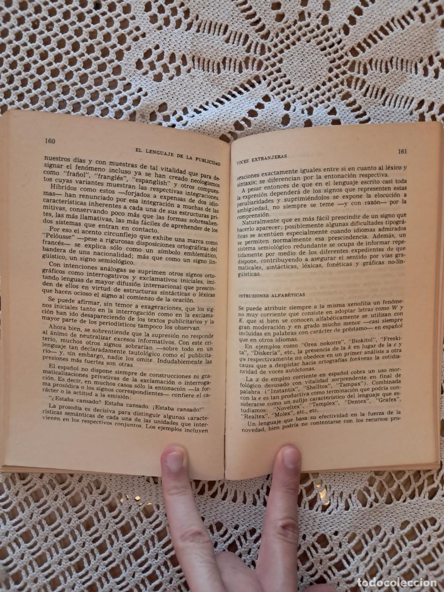 Libros de segunda mano: El lenguaje de la publicidad Lisa Block de Behar - Foto 5