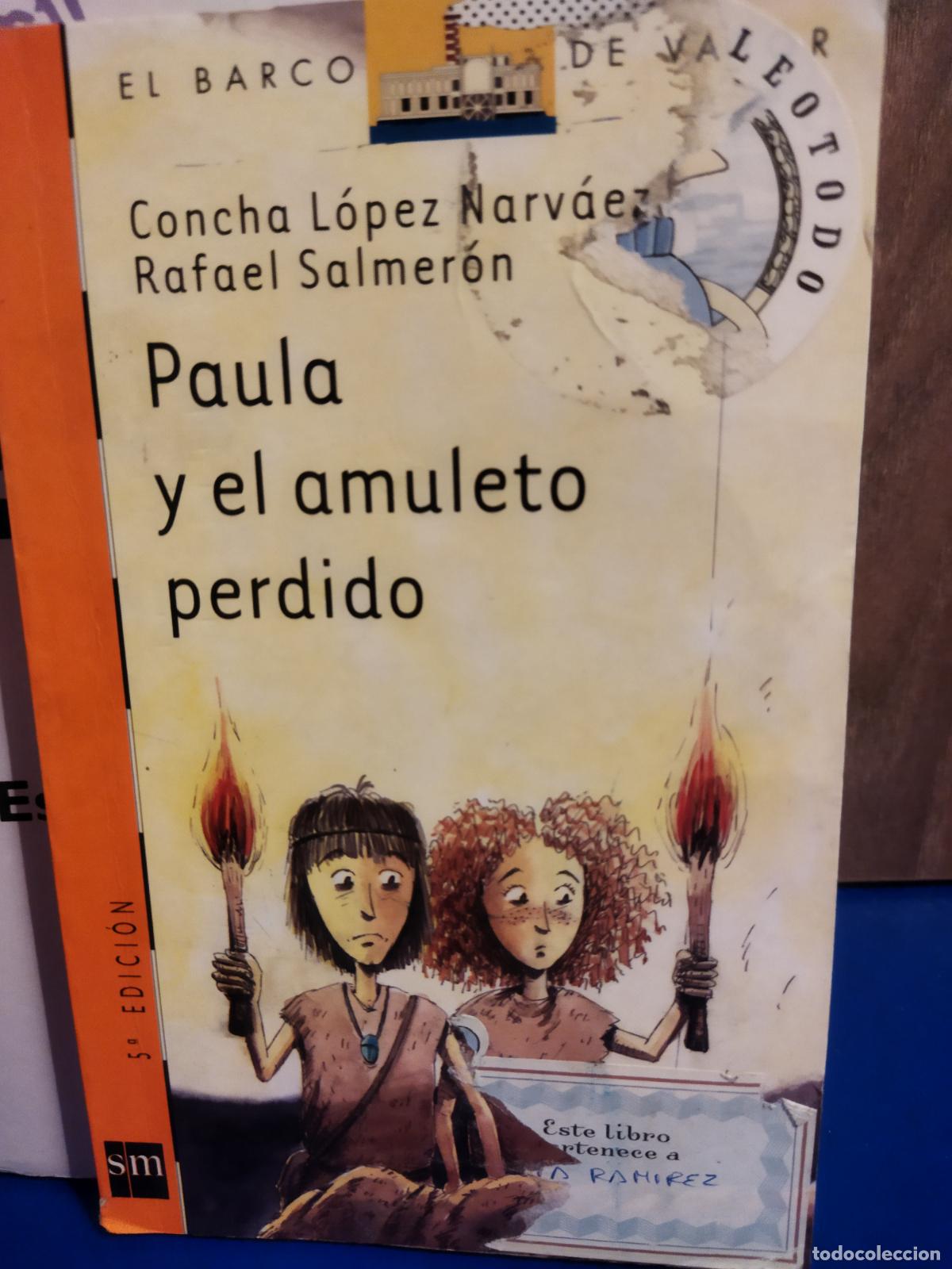 Libros de segunda mano: Paula y el amuleto perdido - Foto 1