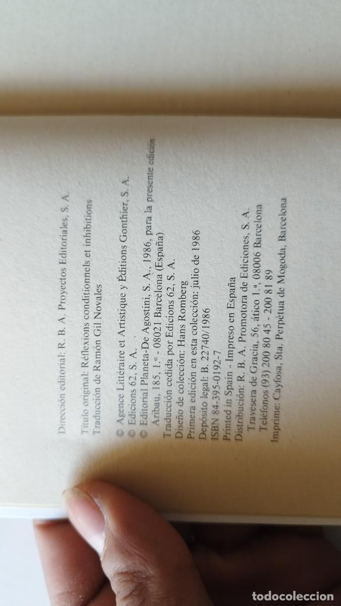 Libros de segunda mano: REFLEJOS CONDICIONADOS E INHIBICIONES / IVAN PAVLOV / EVA 257 / PLANETA DE AGOSTINI - Foto 5