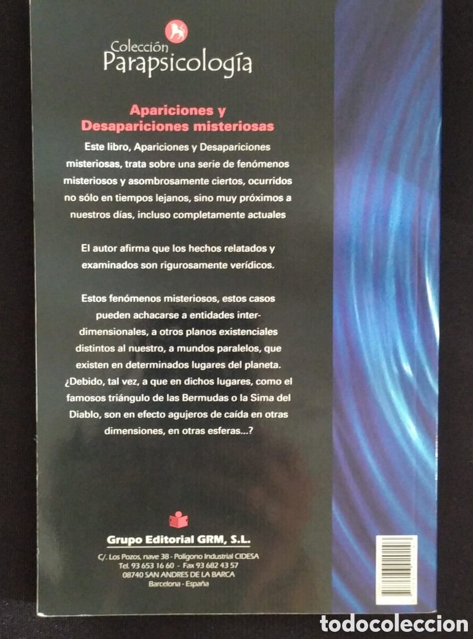 Libros de segunda mano: Apariciones y desapariciones misteriosas. Robert Brenn. - Foto 2