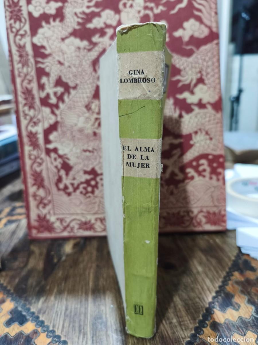 Libros de segunda mano: Gina Lombroso &ndash; El alma de la mujer - Foto 2