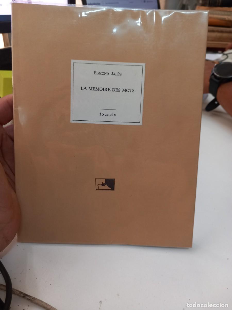 Libros de segunda mano: La m&eacute;moire des mots: Comment je lis Paul Celan - Foto 1
