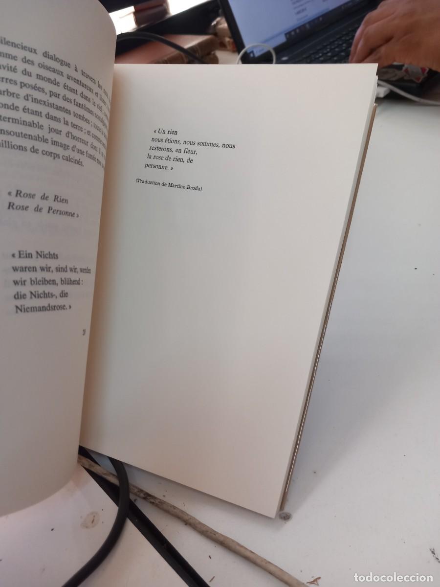 Libros de segunda mano: La m&eacute;moire des mots: Comment je lis Paul Celan - Foto 3