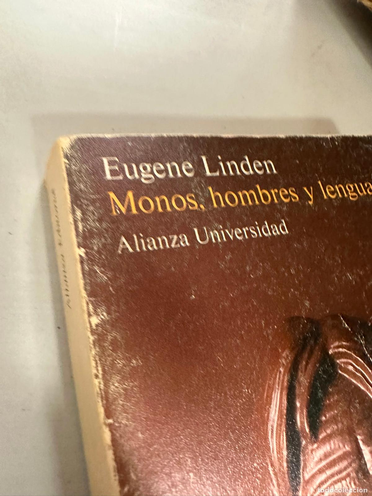 Libros de segunda mano: Monos, hombres y lenguaje - Eugene Linden - Foto 2
