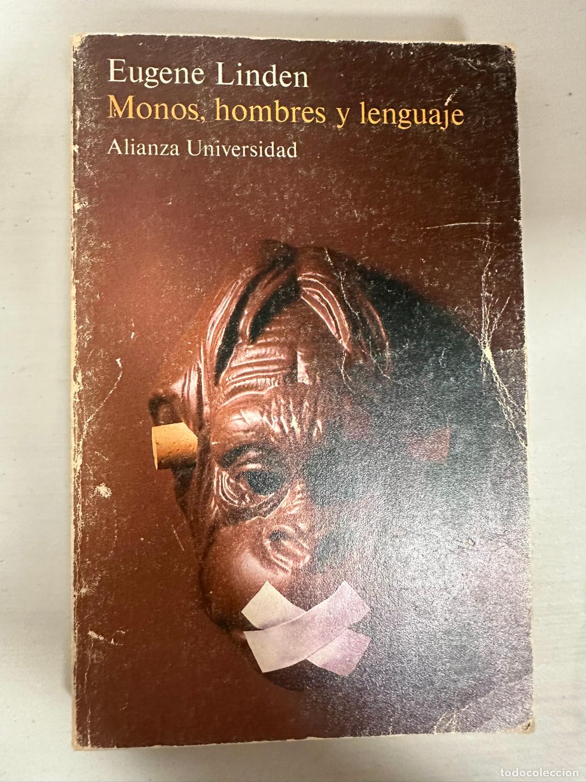 Libros de segunda mano: Monos, hombres y lenguaje - Eugene Linden - Foto 1