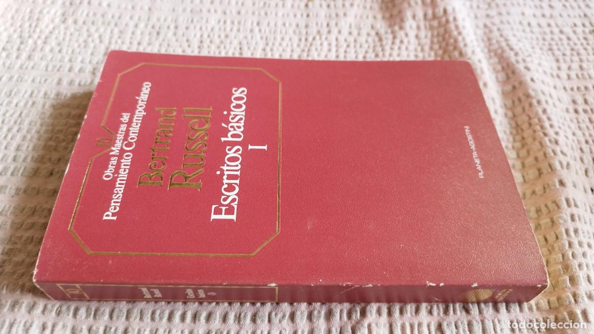 Libros de segunda mano: ESCRITOS BASICOS I / BERTRAND RUSSELL / EVA 262 / PLANETA DE AGOSTINI / - Foto 1