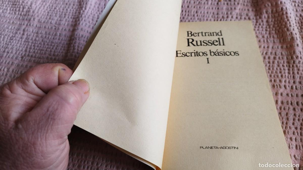 Libros de segunda mano: ESCRITOS BASICOS I / BERTRAND RUSSELL / EVA 262 / PLANETA DE AGOSTINI / - Foto 2