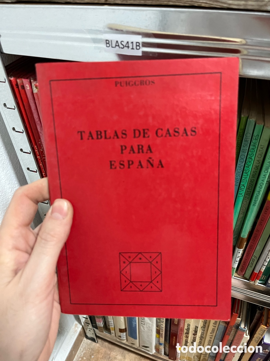Libros de segunda mano: Blas41B TABLAS DE CASAS PARA ESPA&Ntilde;A - PUIGGROS