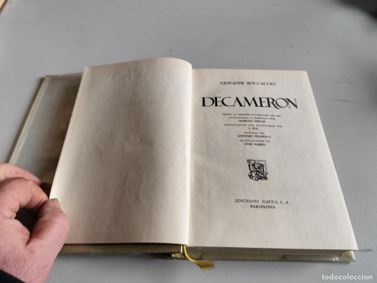 Libros de segunda mano: DECAMERON / GIOVANNI BOCCACCIO / EVA 264 / NAUTA - Foto 3