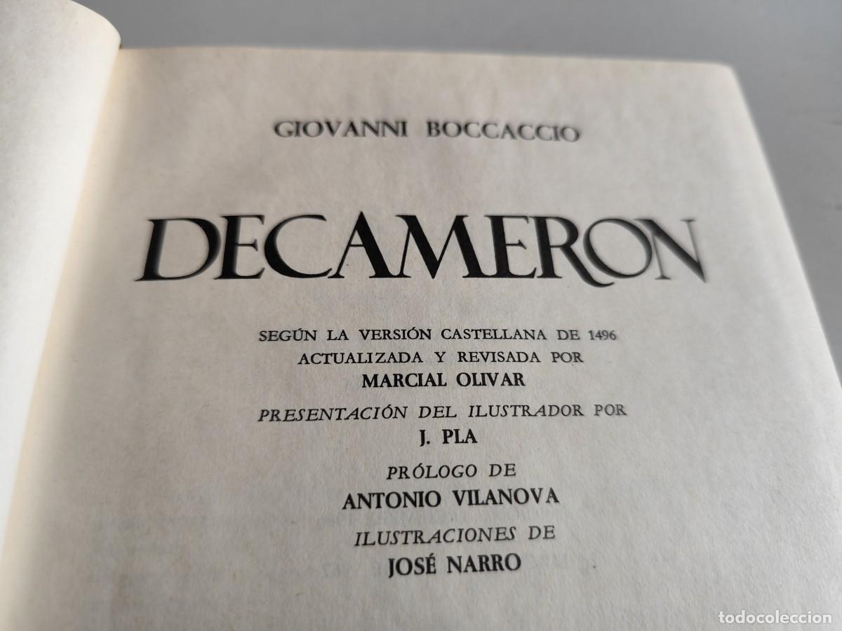 Libros de segunda mano: DECAMERON / GIOVANNI BOCCACCIO / EVA 264 / NAUTA - Foto 4