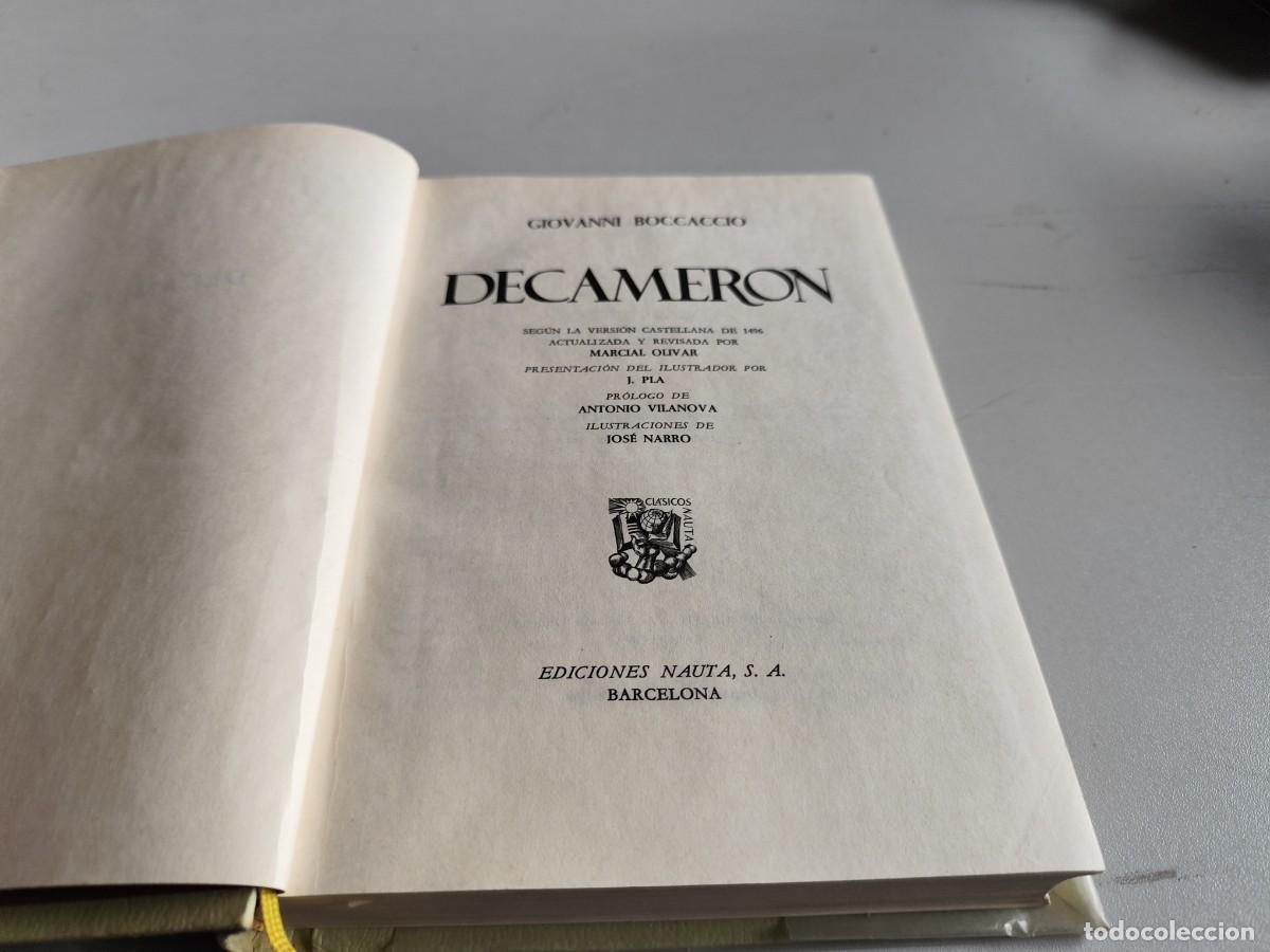 Libros de segunda mano: DECAMERON / GIOVANNI BOCCACCIO / EVA 264 / NAUTA - Foto 5