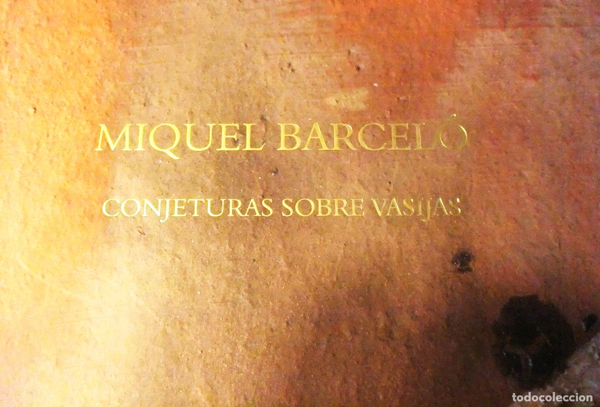Libros de segunda mano: MIQUEL BARCEL&Oacute;, CONJETURAS SOBRE VASIJAS 2008 - Foto 2