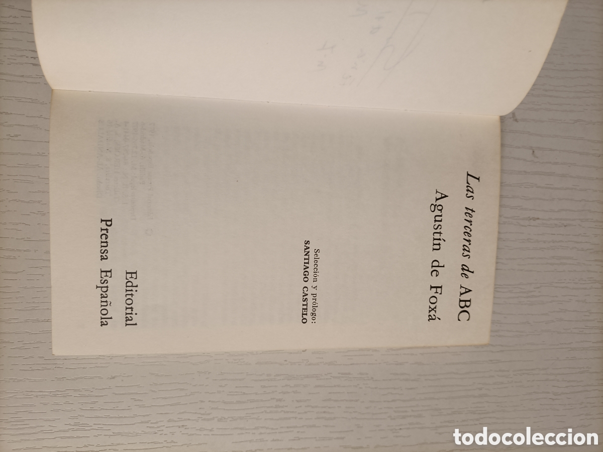 Libros de segunda mano: Agust&iacute;n de Foxa Las terceras de ABC - Foto 6