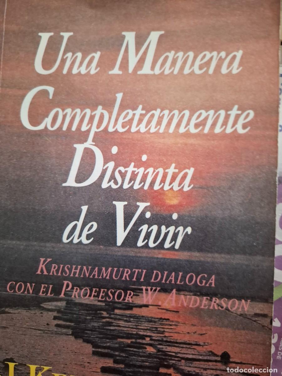 Libros de segunda mano: una manera completamente distinta de vivir Jiddu Krishnamurti - Foto 1