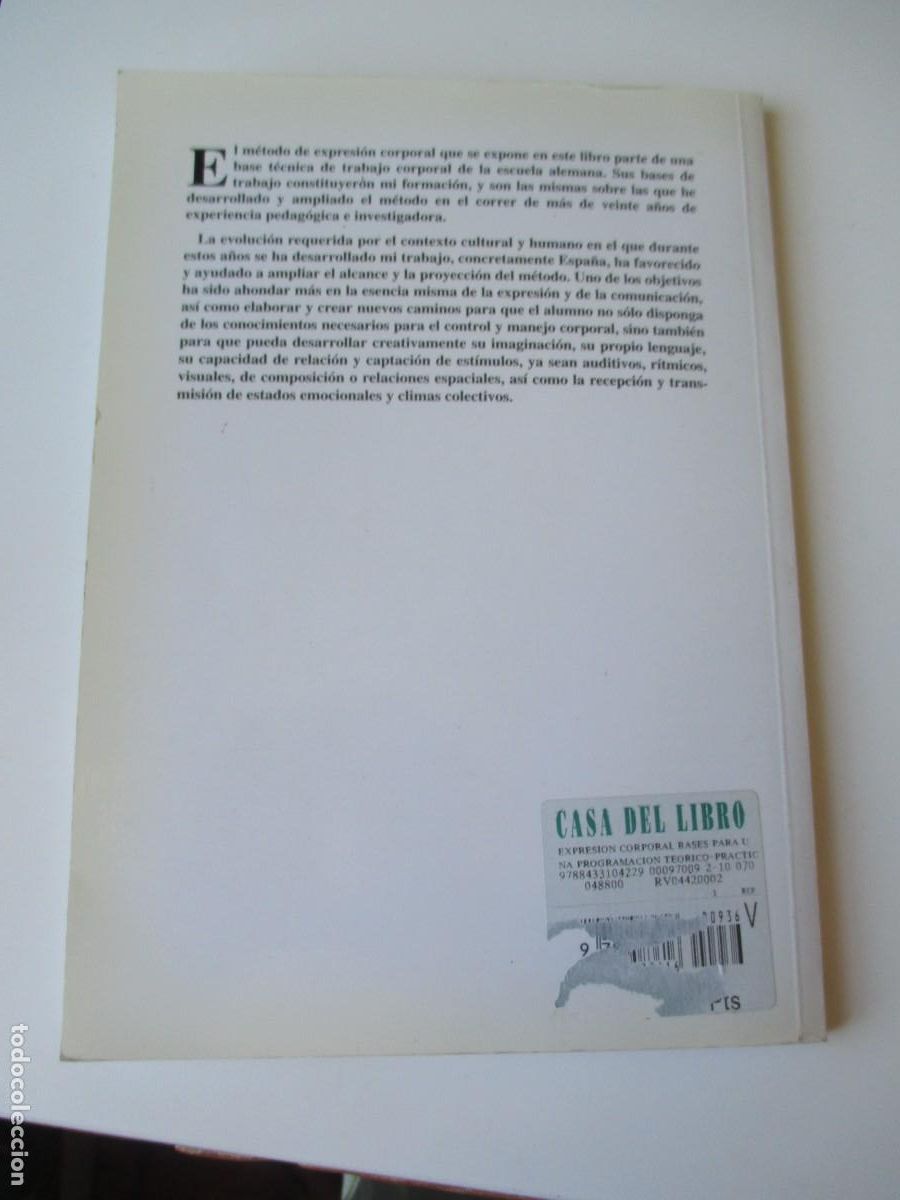 Libros de segunda mano: MARTA SCHINCA Expresi&oacute;n corporal W34893 - Foto 4