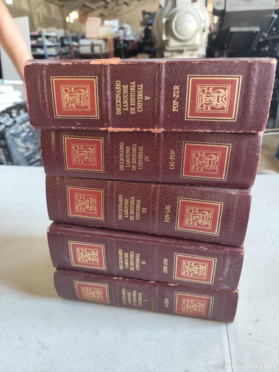 Libros de segunda mano: DICCIONARIO LAROUSSE DE HISTORIA UNIVERSAL 5 TOMOS - Foto 1