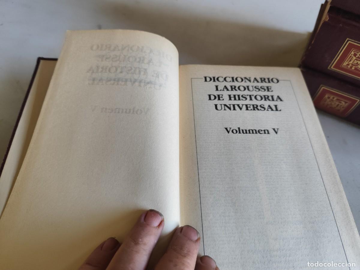 Libros de segunda mano: DICCIONARIO LAROUSSE DE HISTORIA UNIVERSAL 5 TOMOS - Foto 7