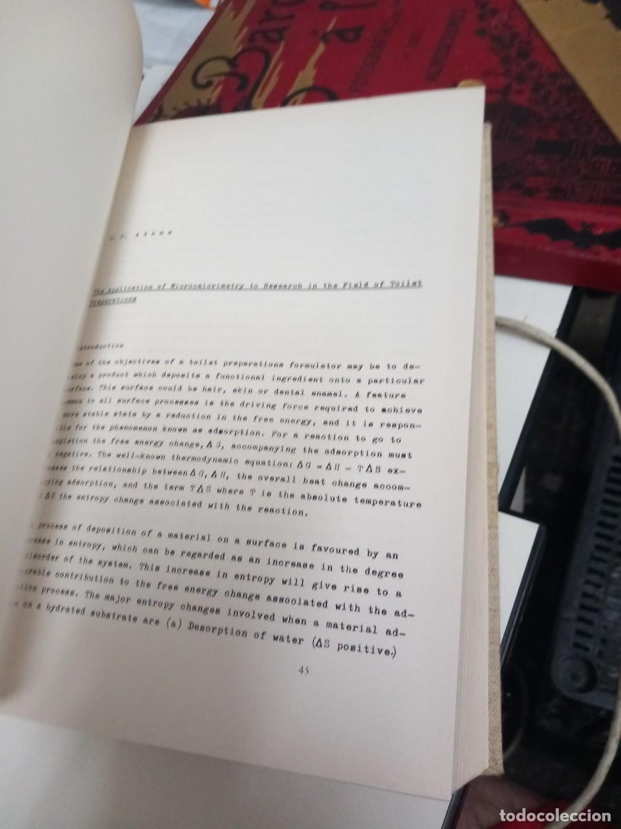 Libros de segunda mano: VII. Congress IFSCC HAMBURG 1972 - Foto 8