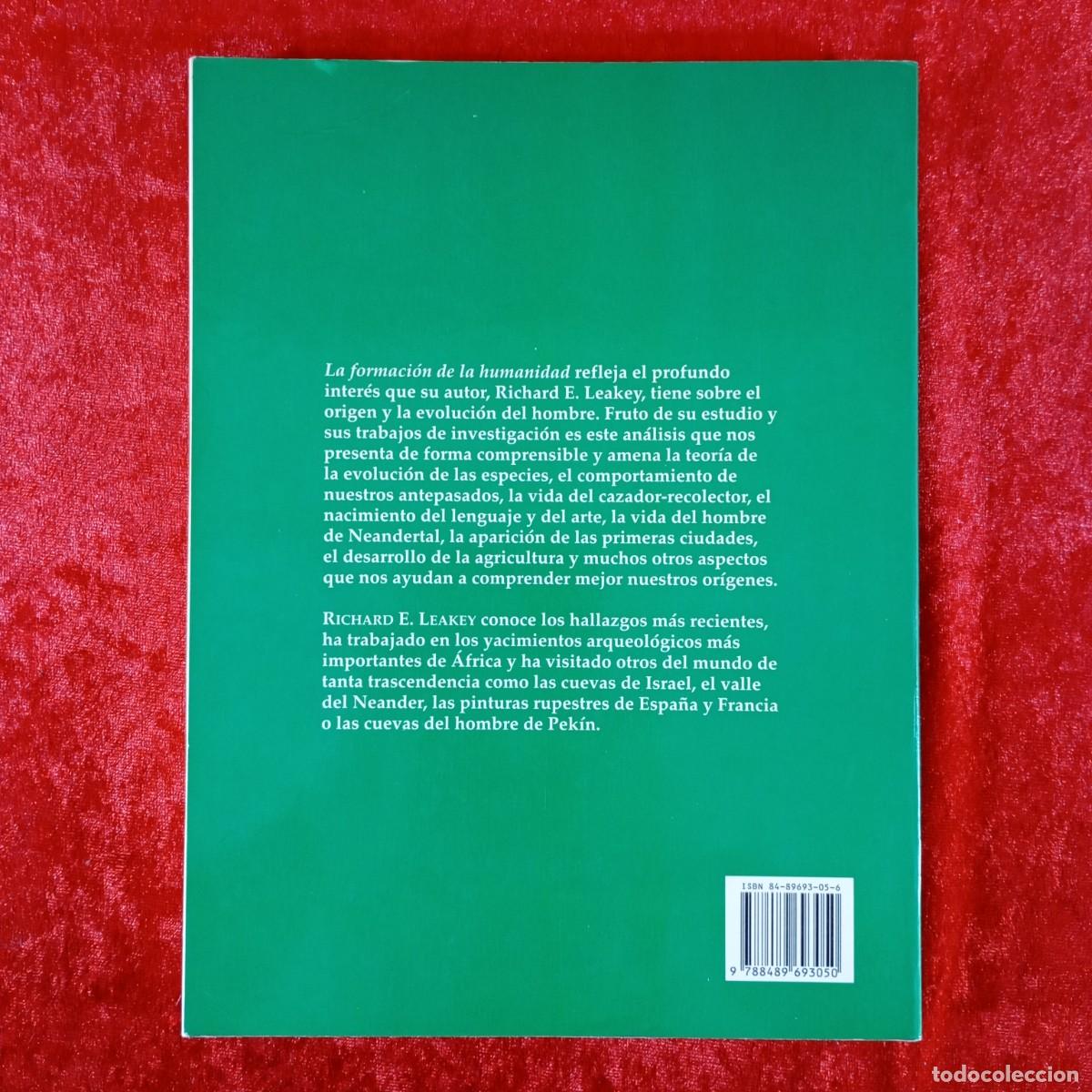 Libros de segunda mano: LA FORMACI&Oacute;N DE LA HUMANIDAD - RICHARD E. LEAKEY - EDITORIAL OPTIMA - 1997 / 657 - Foto 2