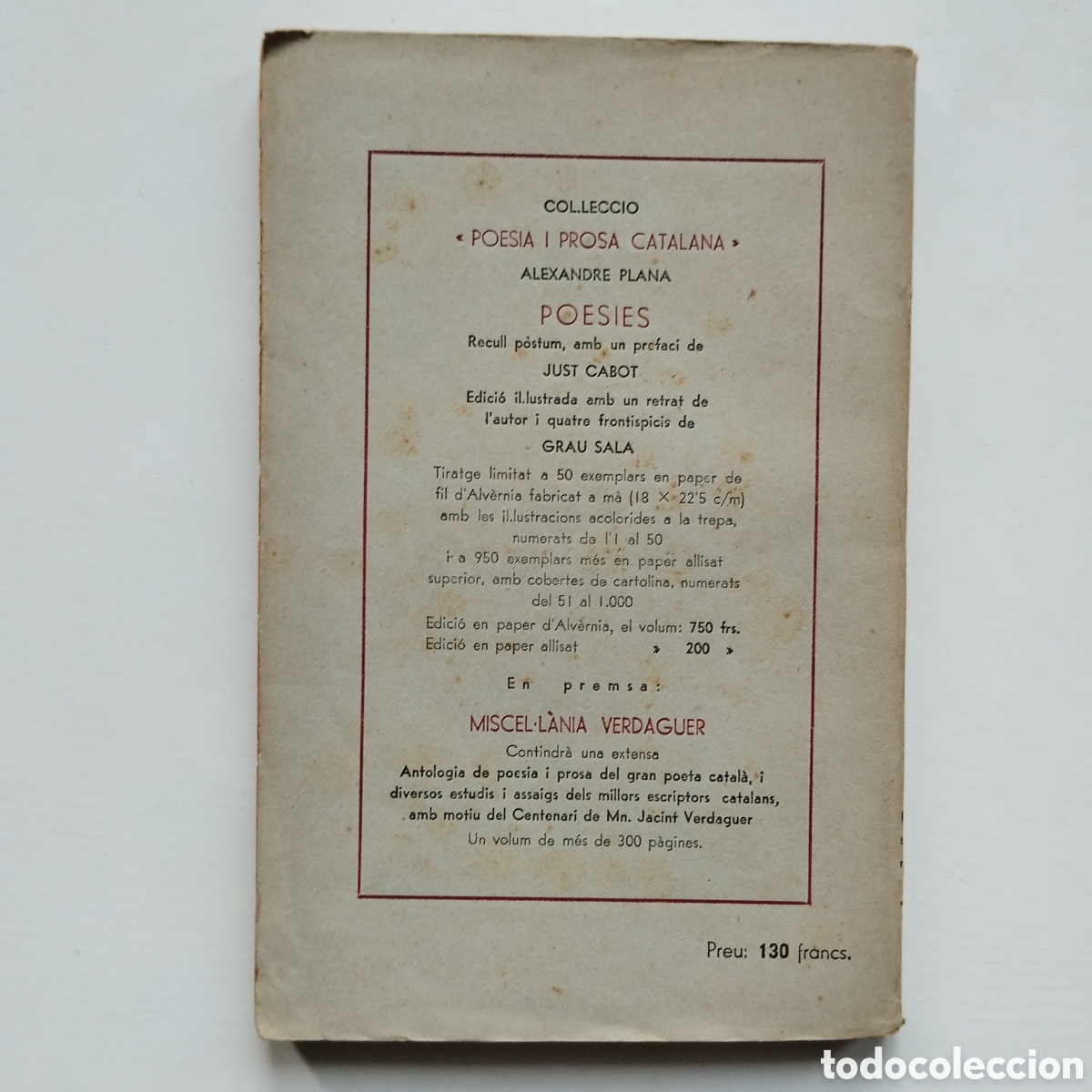 Libros de segunda mano: RAFAEL TASIS HIST&Ograve;RIES DE CONEGUTS E. RAGASOL 1945 - Foto 2