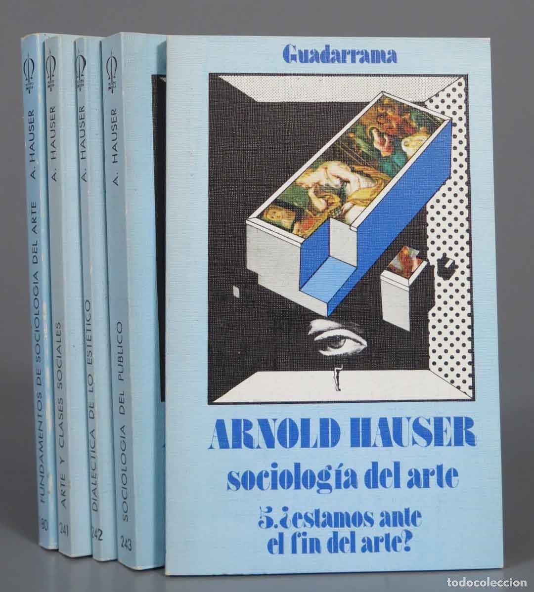 Libros de segunda mano: SOCIOLOG&Iacute;A DEL ARTE. 5 tomos HAUSER - Foto 1