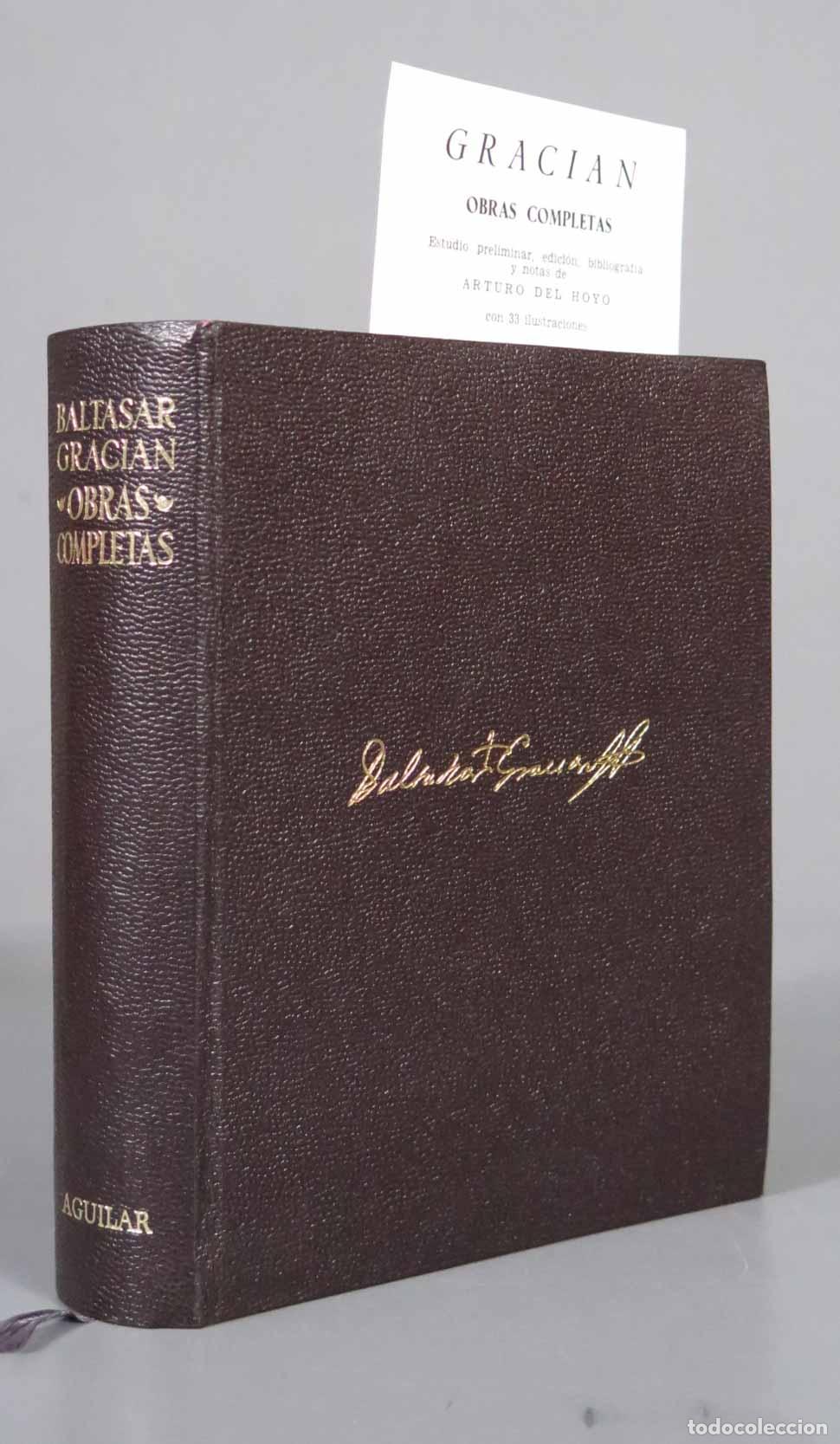 Libros de segunda mano: Obras completas. GRACIAN. AGUILAR - Foto 1