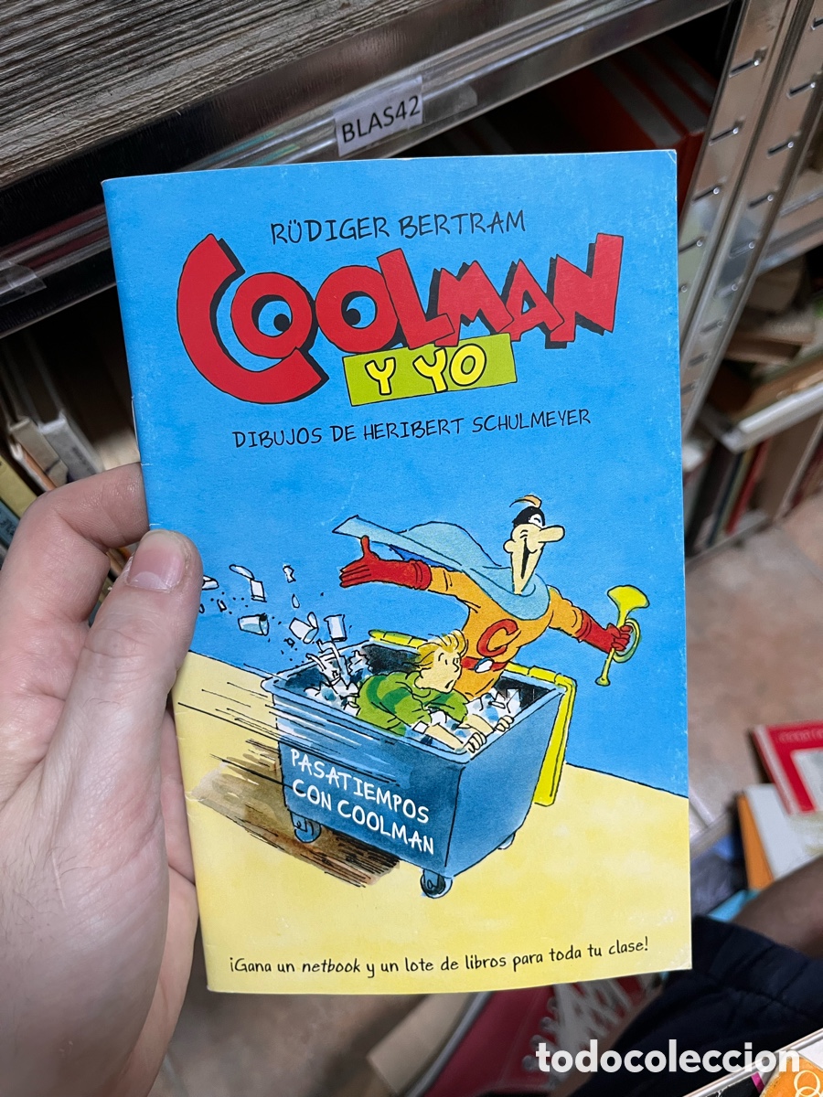 Libros de segunda mano: BLAS42 R&Uuml;DIGER BERTRAM DIBUJOS DE HERIBERT SCHULMEYER PASATIEMPOS CON COOLMAN - Foto 1
