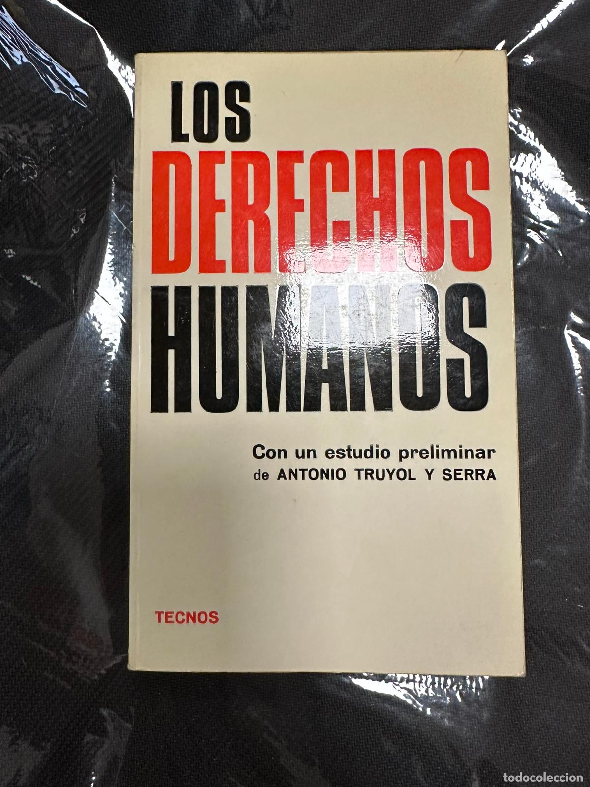 Libros de segunda mano: Los derechos humanos/ ... Antonio Truyol y Serra - Foto 1