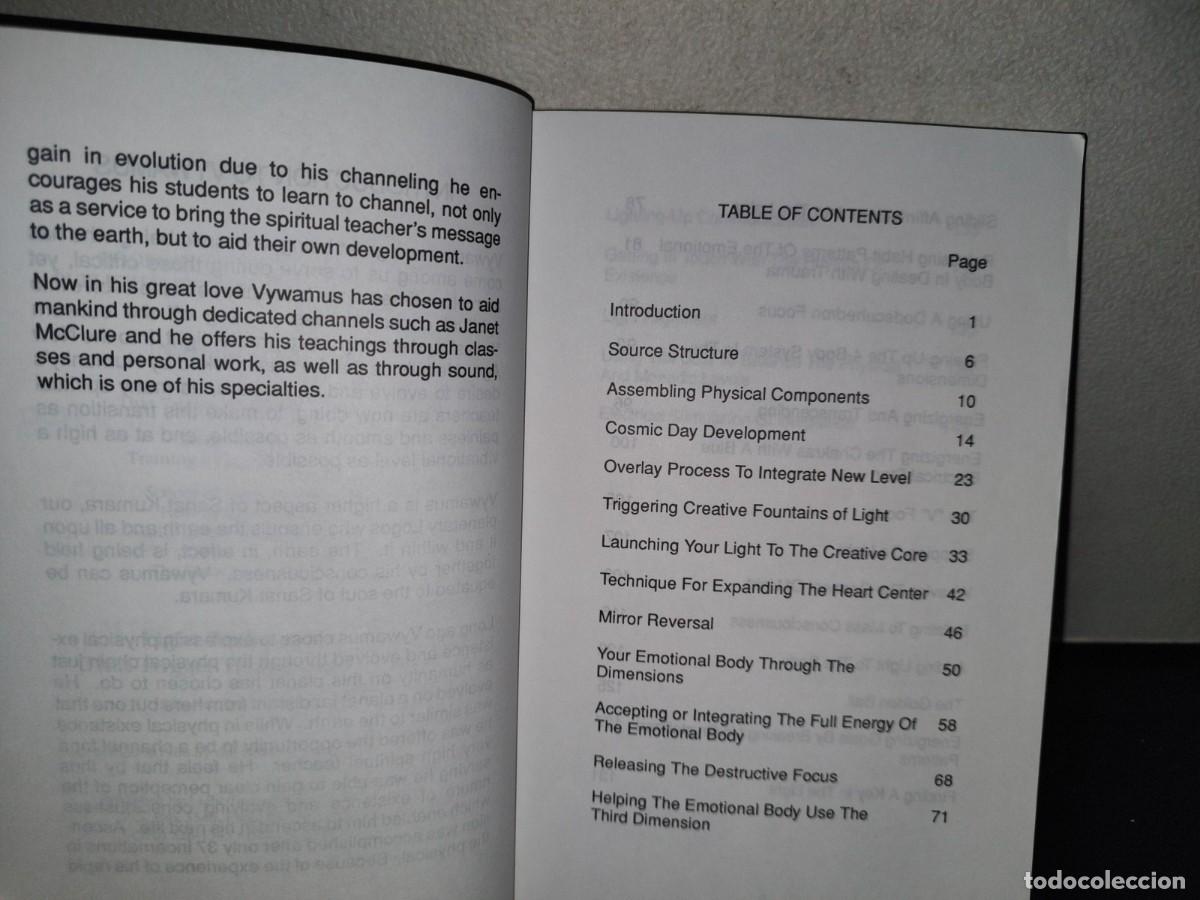 Libros de segunda mano: 153- LIGHT TECHNIQUES THAT TRIGGER TRANSFORMATION - VYWAMUS - 1988 - Foto 6