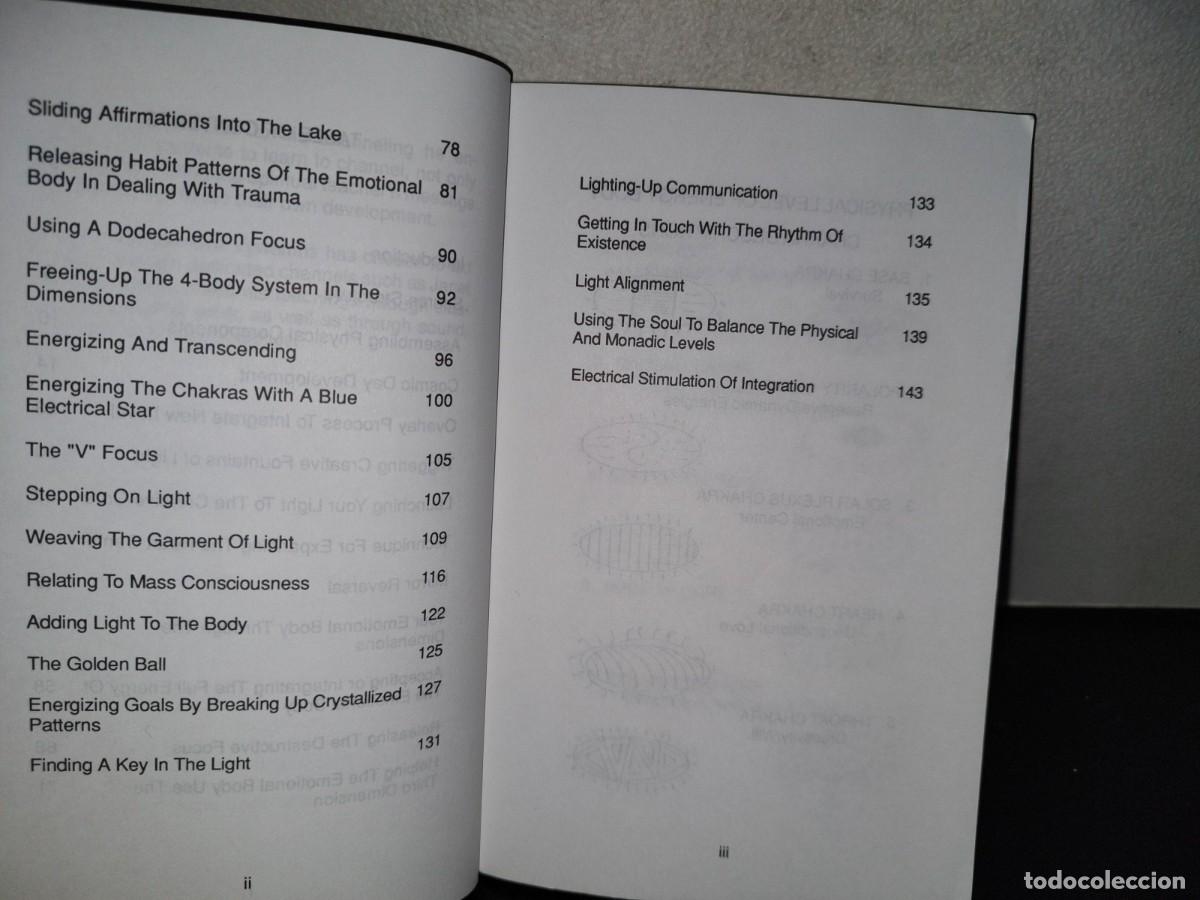 Libros de segunda mano: 153- LIGHT TECHNIQUES THAT TRIGGER TRANSFORMATION - VYWAMUS - 1988 - Foto 7