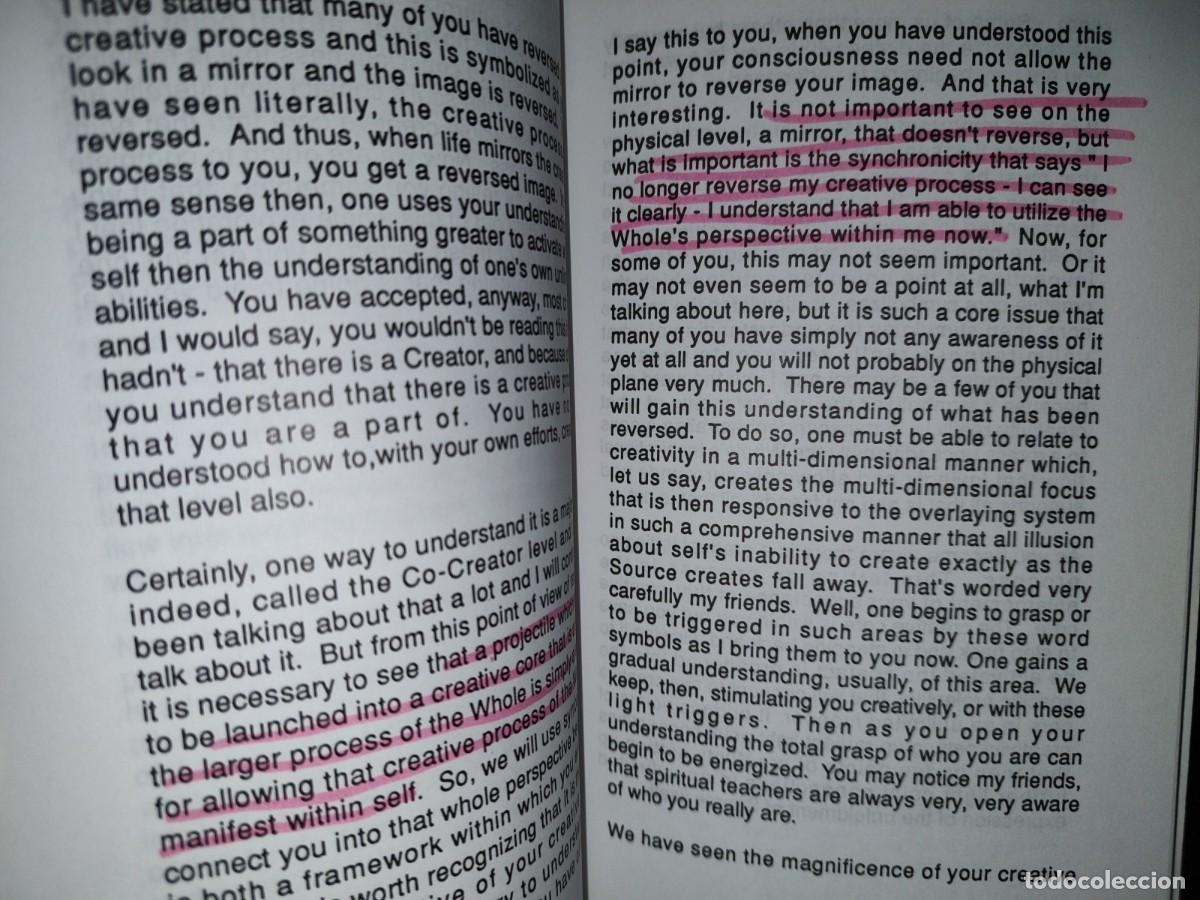 Libros de segunda mano: 153- LIGHT TECHNIQUES THAT TRIGGER TRANSFORMATION - VYWAMUS - 1988 - Foto 9