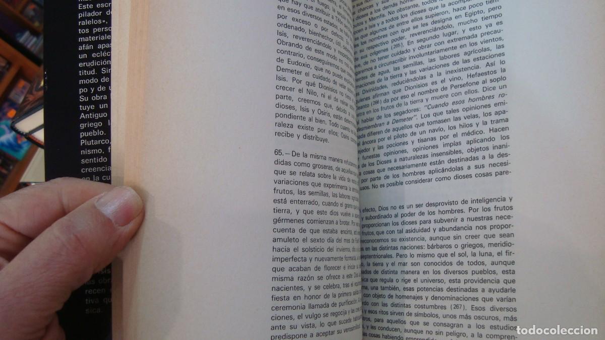 Libros de segunda mano: PLUTARCO. LOS MISTERIOS DE ISIS Y OSIRIS. GLOSA. - Foto 5