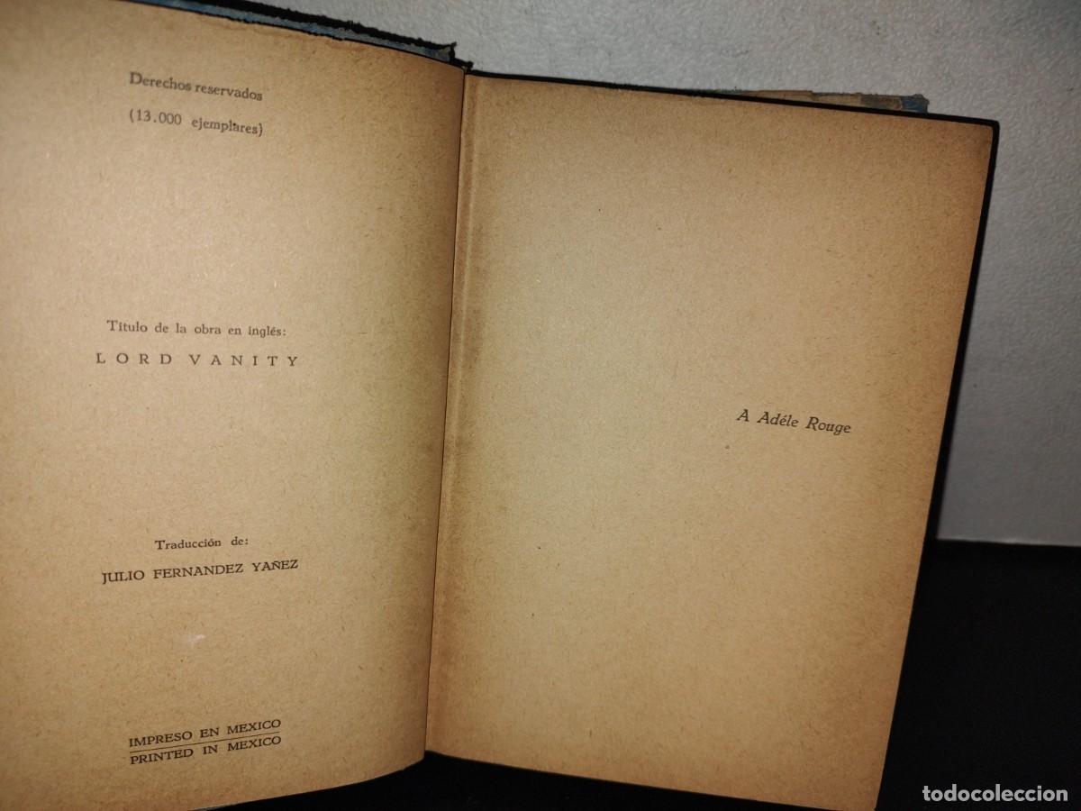 Libros de segunda mano: 153- LORD VANIDAD - SAMUEL SHELLABARGER - EDITORIAL CUMBRE, S. A. - 1955 - Foto 6