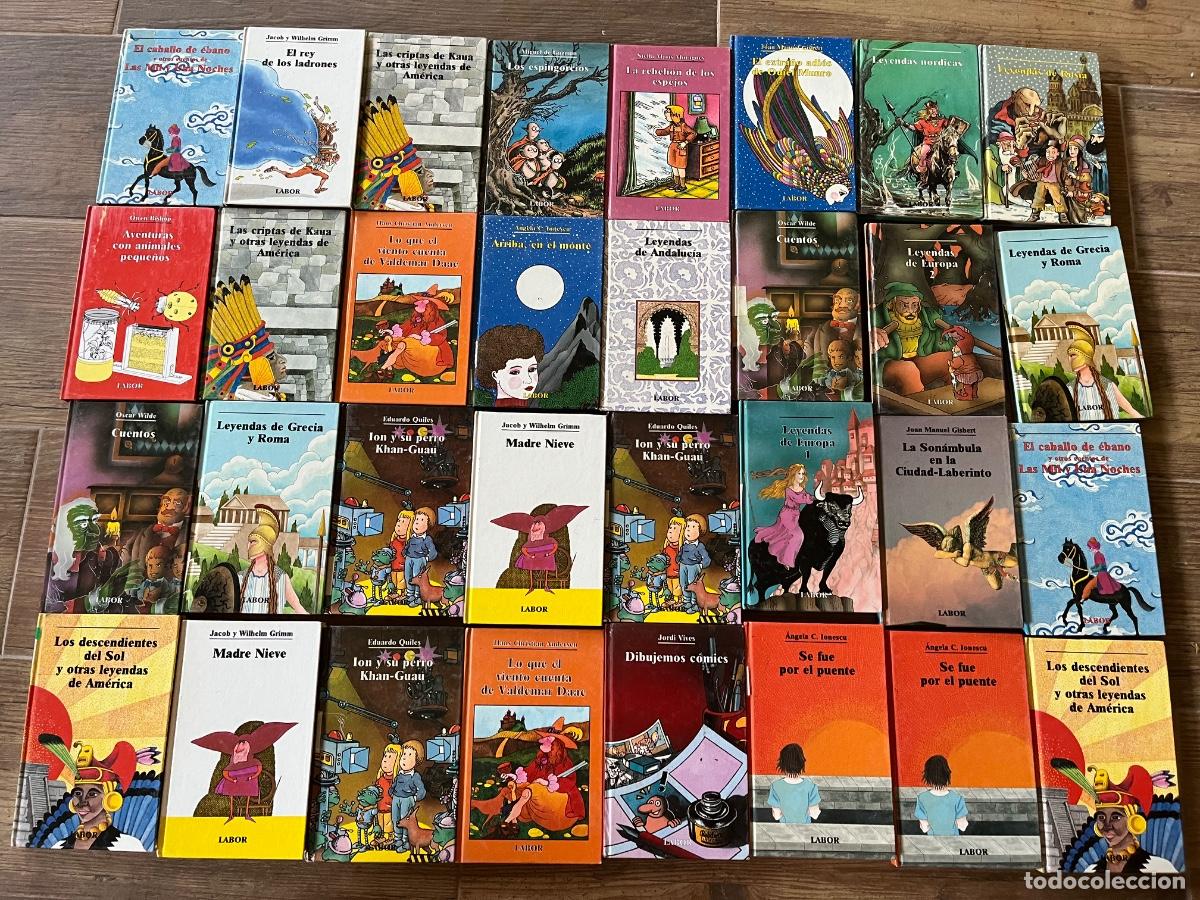 Libros de segunda mano: BIBLIOTECA JUVENIL LABOR 32 TOMOS - Foto 1